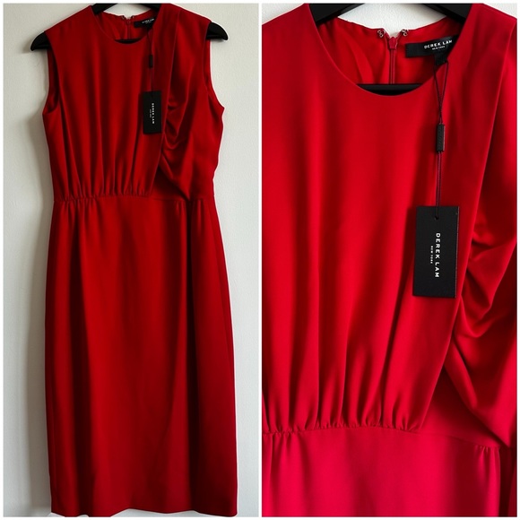 Derek Lam Dresses & Skirts - Derek Lam Ruched Bodice Silk Dress